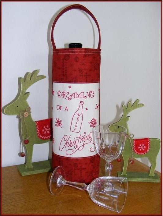 Christmas Cheer Wine Tote