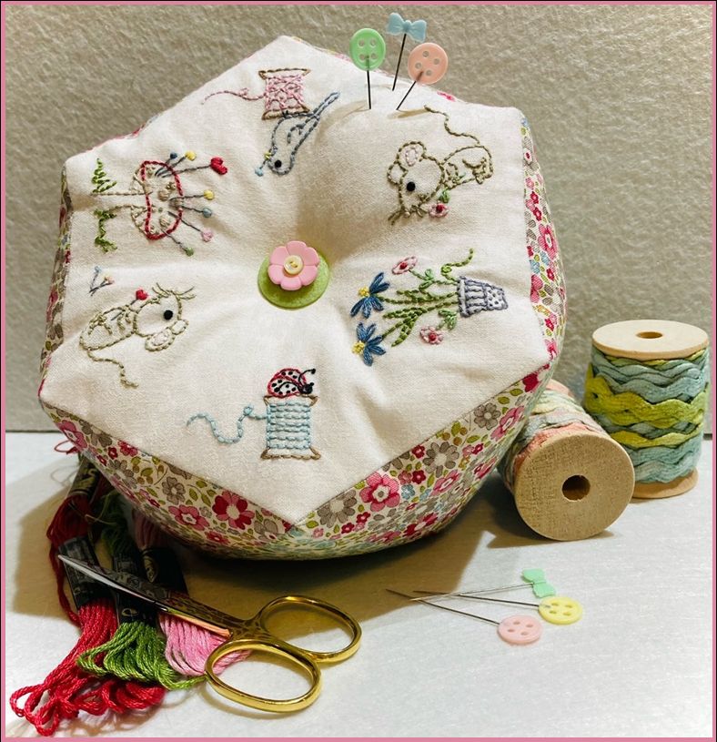 Garden Mice Pincushion