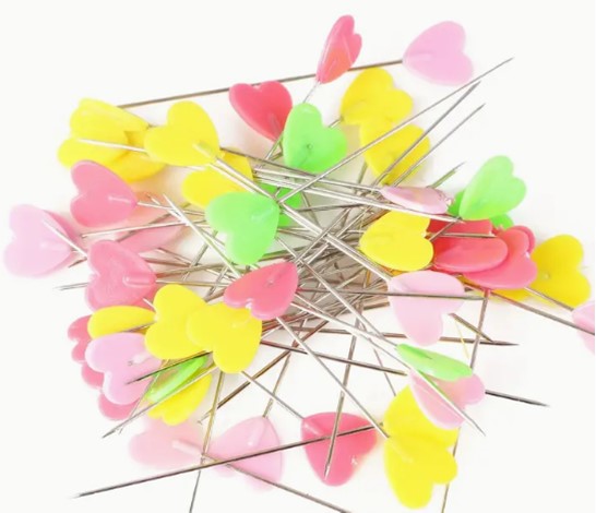 Heart Head Pins