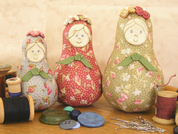 Matryoshka Maidens - Pin Cushion