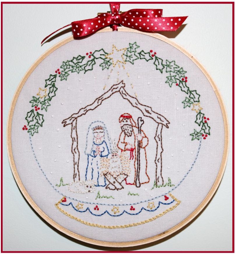 Snow Globe - Nativity & Gingerbread House