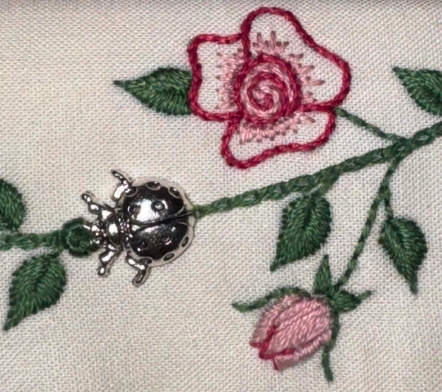 Wild Roses Glasses Case