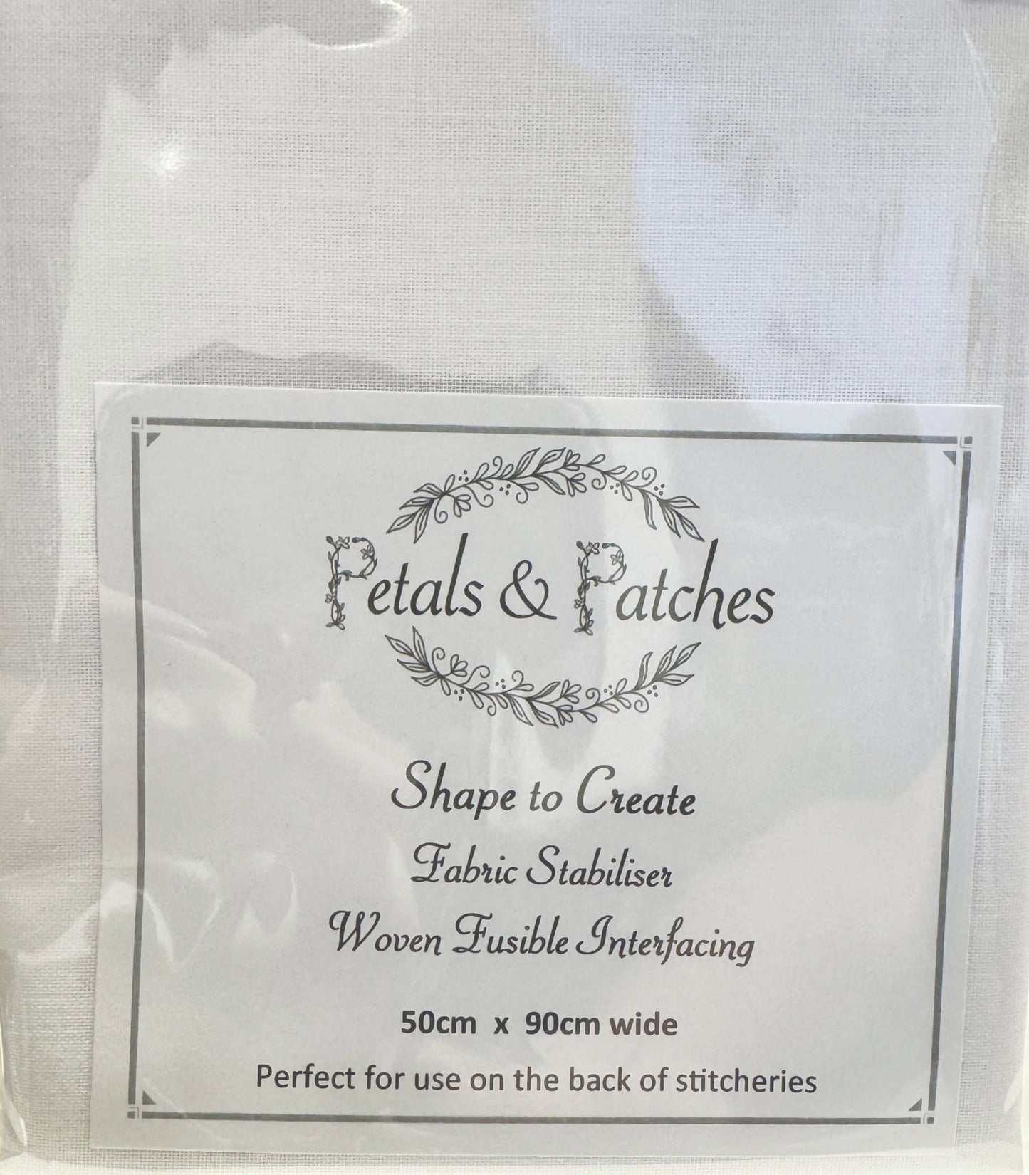 Shape to Create Fusible Interfacing Stabiliser