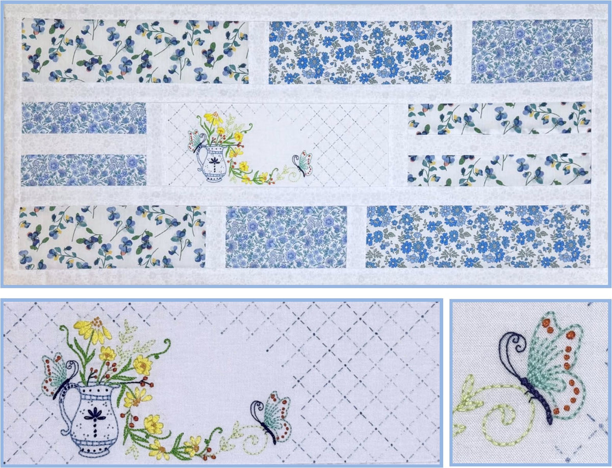 Blissful Blooms Table Runner (Formerly Say it with Flowers)