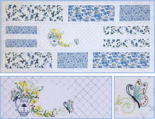 Blissful Blooms Table Runner (Formerly Say it with Flowers)