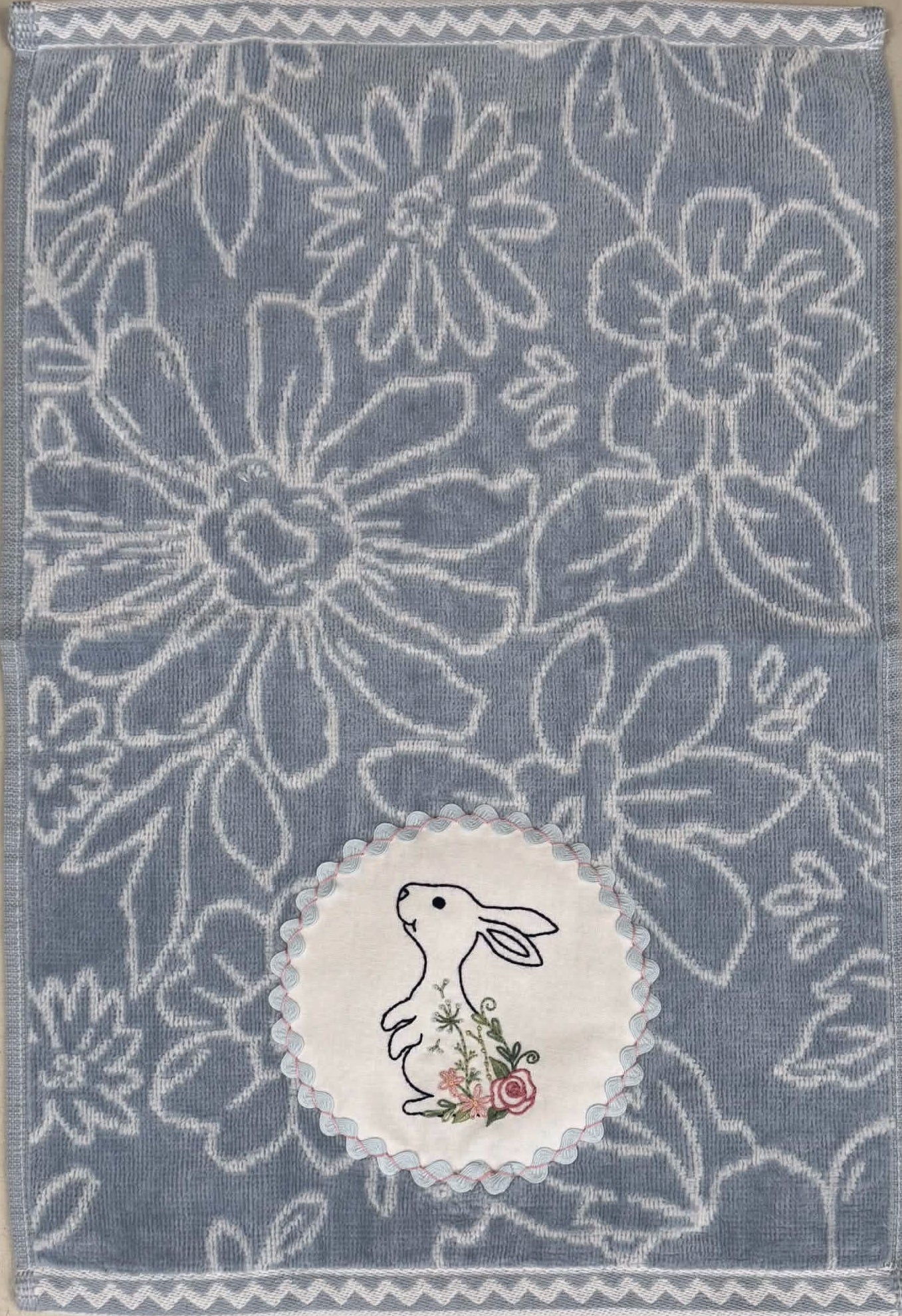 Bunny Blooms Stitchery