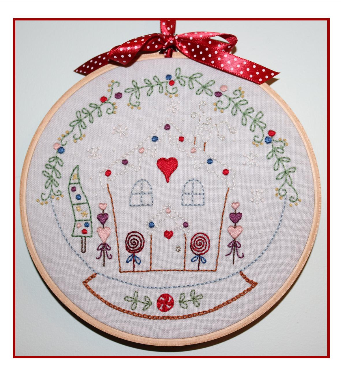 Snow Globe - Nativity & Gingerbread House