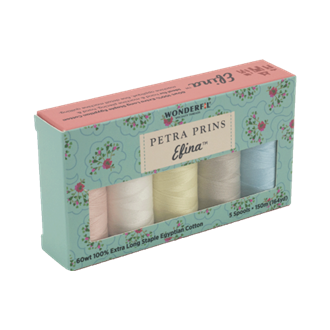 WonderFil - Efina 60wt Cotton - Petra Prins Packs